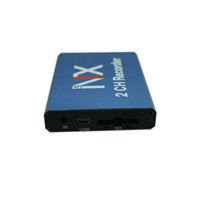 2channel SD card Mini DVR recorder
