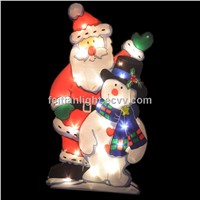 2015 beautiful Santa Claus motif Christmas decorative lights