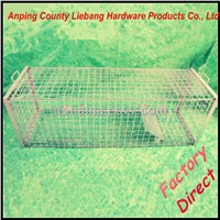 Collapsible Large Live Animal Trap Cage Dog Trap Cage Trap for Foxes Coyote