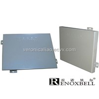 Solid Aluminum panel with PVDF coating for Construction wall material