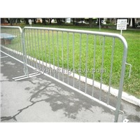 Flat Feet Hot-Dipped Galvanized Crowd Control Barrier