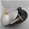 Pre-seasoned cast iron cookware/ cast iron chinese wok