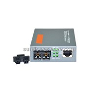 Duplex Fiber Media Converter/SC 100BASE Multi Mode