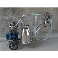 Portable Double tank cow milking machine