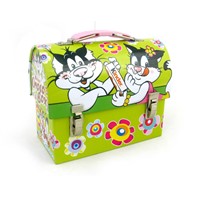 beautiful lunch tin box with handle