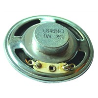 LS45N-3 1.8inch/8ohm/1W/paper cone/round/telephone speaker