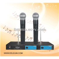 Hot Quartz Crystal VHF Dual Channels Karaoke Microphone