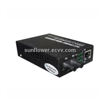 ST Multi Mode Media Converter For 1000base Duplex Fiber Transceiver