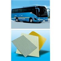 coach and commercial vehicle outer skin FRP sheet without gelcoat