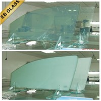 pdlc electric window tint glass, cheap ultra clear tempered smart glass EB GLASS BRAND