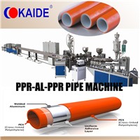 Overlap welding PPR-AL-PPR composite pipe making machinery China factory