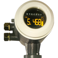 SK electric high temperature 0-50m with no drill on tank external liquid level gauge