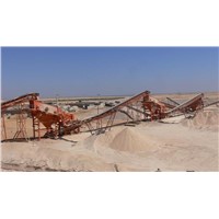 2015 high quality stone jaw crushing line in construction