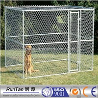 Chain wire fence for dog cage