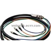 Waterproof Patch Cord Cable Pigtail 4 cores with FC ST LC ST Connector