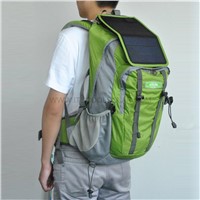 Back Bag with Solar Panel Mobile Charger JS-M015