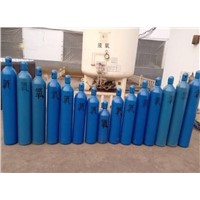 different capacity steel oxygen cylinder