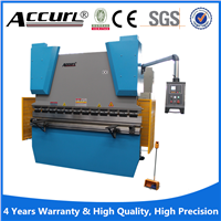 Steel sheet press brake, E21 NC hydraulic metal sheet bending machine