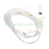 Infusion sets with Y injection port