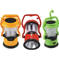 JA-1972 multi-functional solar led camping lantern with cellphone charger