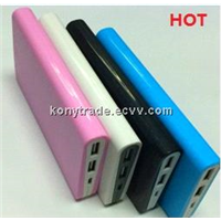 Travel USB Li Polymer Battery Portable Mobile Phone Power Bank