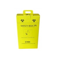 10L safety box for used syringes and needles