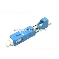 Hybrid Adapter SC Male to LC Female Simplex
