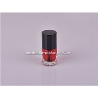 round classic nail polish cap with flat brush  round nail polish bottle 8ML nail polish packaging