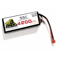 Leopard Power high rate  Lipo battery for RC Heicopter 4200mah-3S-55C