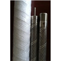 Wire Wound Filter Element Perforated Tube For Condensed Water In Power Plant