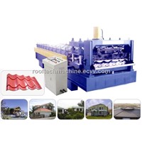 YX38-840 step tile forming machine  roll forming machine