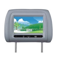 Touch button HD car headrest monitor with USB/SD/FM/IR (HY-769AV)