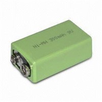 Ni-MH 9V 300mAh Rechargeable Battery For Remote Control