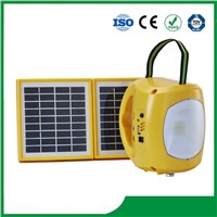 Best Selling Solar Lantern with Mobile Phone Charger / 2PCS Solar Panel / 9PCS LED Lights