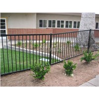 USA Style Galvanized Prefabricated Steel ornamenal Fence