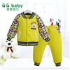 2015 Newborn Baby Clothing Autumn Winter Sets Warm HIgh Quality Brand Baby Boy Baby Girl Cloth Suits