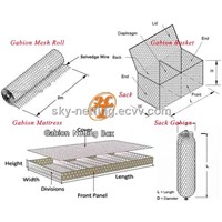 Wire Mesh box for stone Gabion series products