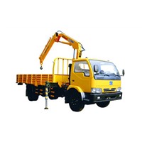 Durable Hydraulic Lifting Knuckle Boom Crane, 3.2 Ton Truck with Crane