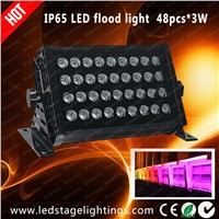 RGB DMX LED Flood lights 48pcs*3W LED stage lighting