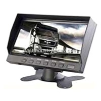 12V-32V 7inch  lcd monitor with 800x480 4 channels input (HY-790))