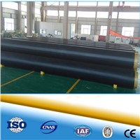 Yellow Waterproof Polyurethane Pre-fabricated Direct Buried Insulation Pipe For Heat Water