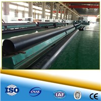 HDPE Coated Polyurethane Foam Filled   Insulation Pipe For Hot And Chilled Water Supply