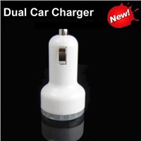 Dual USB Car Cigarette Powered Charger