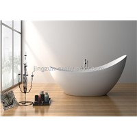 Jingzun Freestanding Bathtub Composite Resin Bathtub-JZ8621