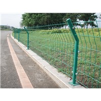 Hot-dipped galvanized double side fence