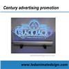 LED Animated Acrylic Advertising Sign for Indoor