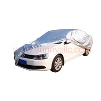Silver coated durable polyester oxford car/auto covers high UV protection water proof hotsale
