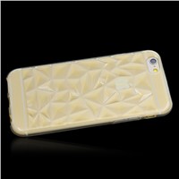 3D Rhombus TPU Back Case Cover Shell Protective Case