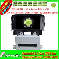 7'' Capacitive Android 4.2  Car stereo Chevrolet Cruze (2008-2011)  dvd gps navi  radio wifi 3g ipod