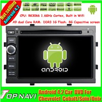 7'' capacitive  Android 4.2 auto radio for Chevrolet Cobalt car gps navigation wifi 3g ipod bt